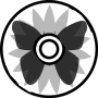 Icono CD estampado